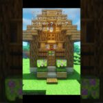 minecraft:1分以内に村人の家をおしゃれに改造する方法/パターン２:tutorial