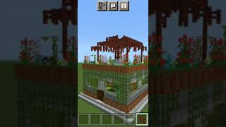 全く意味の分からない家 建築 マインクラフト #shorts #minecraft #videogames