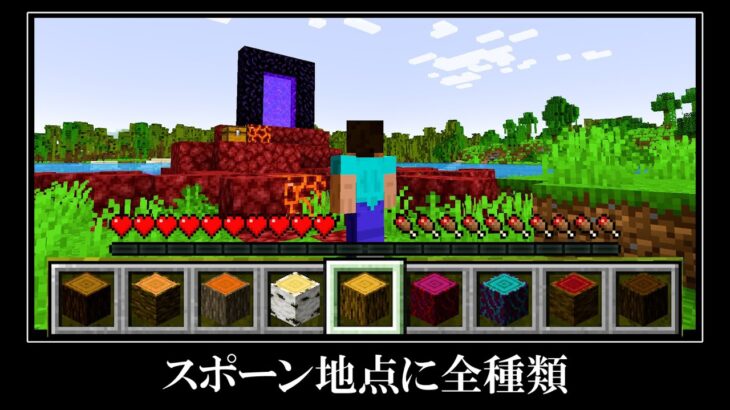 【衝撃】世界最速で木を集めれるシード値がヤバすぎる….｜マイクラ超激レアなシード値５選