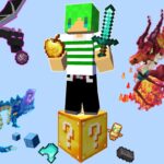 【マインクラフト】ドラゴンを仲間にできるラッキーブロックだらけの世界でサバイバルしたらエンドラ余裕で倒せんじゃね？