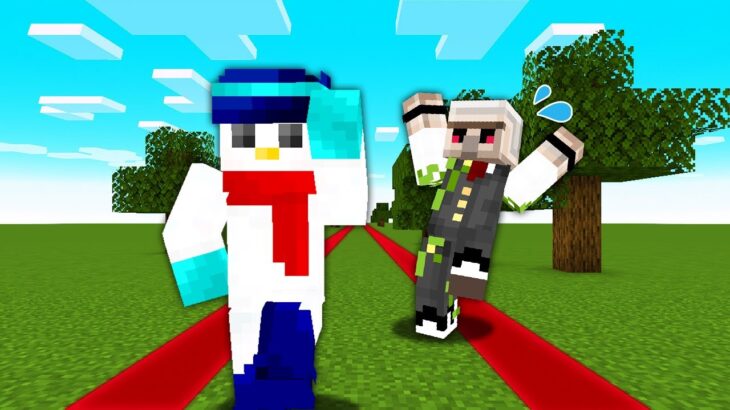 【マイクラ】1週間「赤い線から出たらダメージを受ける」世界でサバイバル生活した結果！？