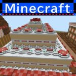 お菓子の家 【マインクラフト1.19.4】Minecraft　マイクラ　かわいい建物