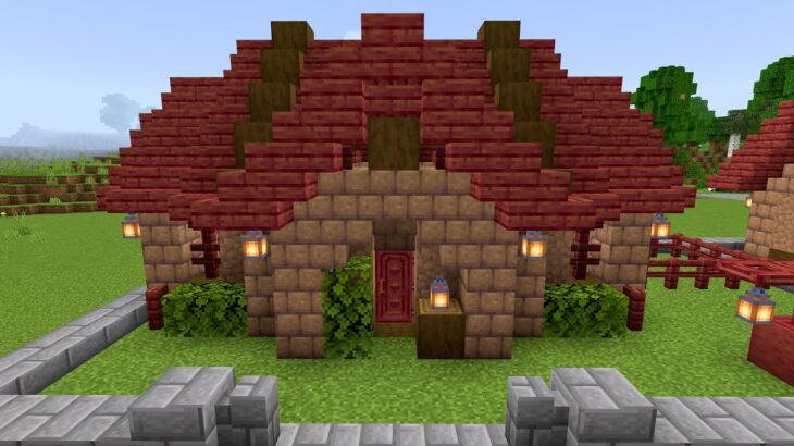 #29【マインクラフト】マイクラ建築のコツがわかる！ ちょっと手抜きなマイクラ建築実況【マイクラ拠点の作り方】