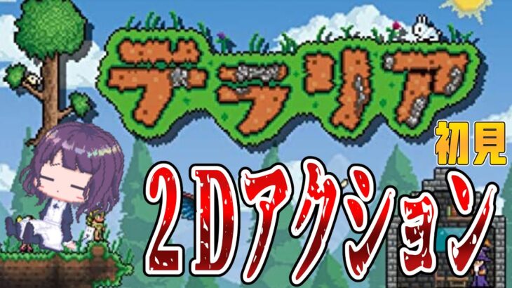 【テラリア】２D版マイクラって聞いたんだが…【＃ティマのお給仕/黒宮ティマ】