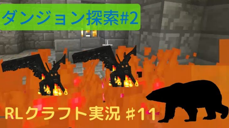 マイクラ界一難しいMODで遊んでみた【RLCraft】#11