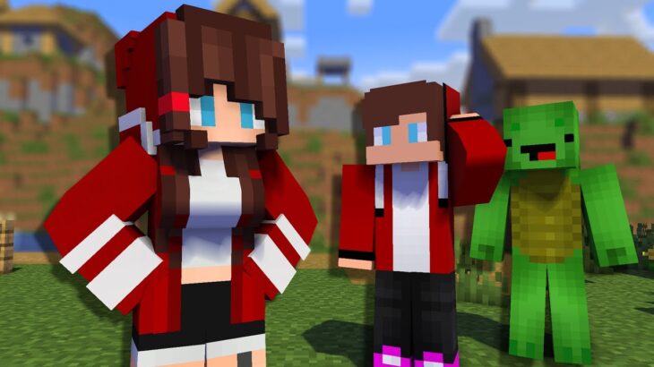 【Maizen】I Met JJ’s Sister!【Minecraft Parody Animation Mikey and JJ】