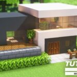 Minecraft: How To Build A Small Modern House For Beginners | 初心者でも簡単！小さなモダンハウスの作り方！