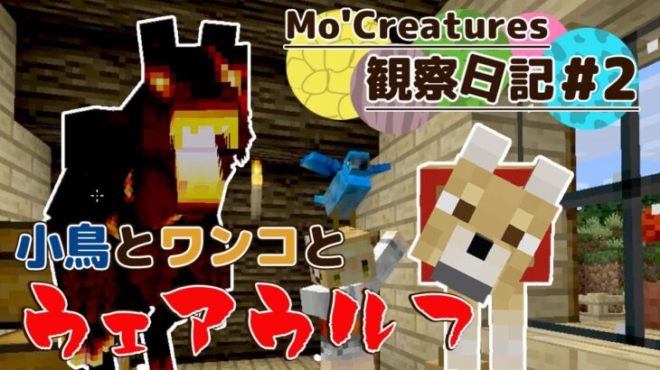 【ゆっくりMinecraft】Mo’Creatures観察日記#2