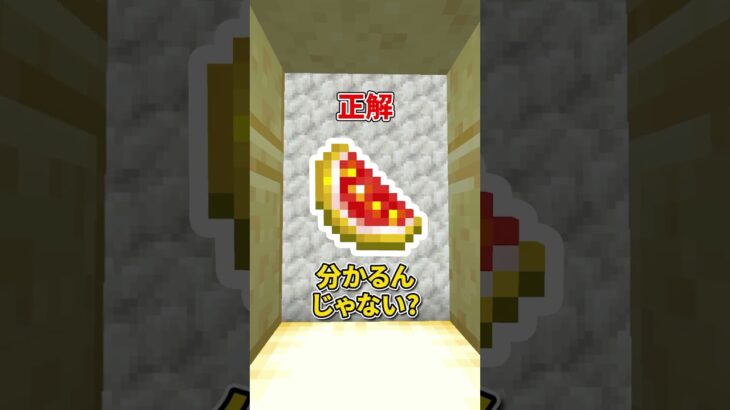 マイクラフラッシュクイズ #shorts #マイクラ