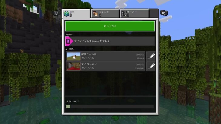 マイクラやります！