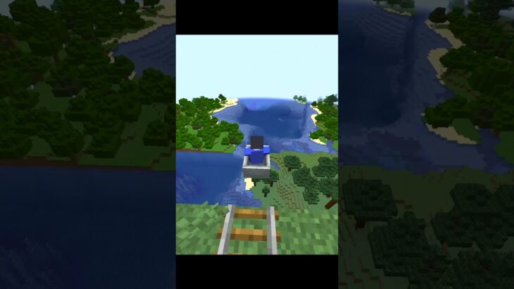 どれかのトロッコが大当たり！#マイクラ