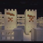 砂漠の夜を作る　砂岩やマグマでつくる建築物　ショートバージョン【マインクラフト1.19.4】Minecraft　マイクラ