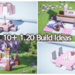 【マインクラフト】1.20の新要素を使ったミニ建築アイディア10選【マイクラ建築】