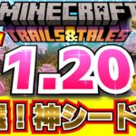 【統合版1.20】座標、全部のせます！厳選！初期リスが神シード3選！【マイクラ】