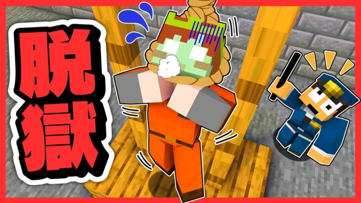 【マイクラ脱獄】捕まったら殺される！？最悪の刑務所から脱獄しろ！『12日目 ブレイン刑務所』【 マイクラ / Minecraft 】