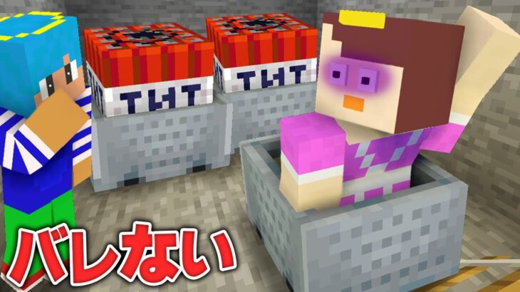 絶対にバレない7つのイタズラドッキリ仕掛けてみた！【まいくら / マインクラフト】