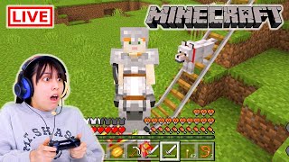 マイクラゲーム実況！レアな材料探し！アドバイスお願い！【Minecraft】