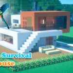 Minecraft: Cómo construir una casa Moderna de supervivencia