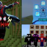 New Spider man Addon/Mod For Minecraft PE | 12+ Suits #xm7mdx