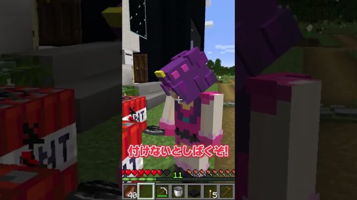 このTNT何かがおかしい…😨【マイクラ・マインクラフト】#shorts