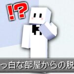 真っ白な部屋からの脱出【マインクラフト】