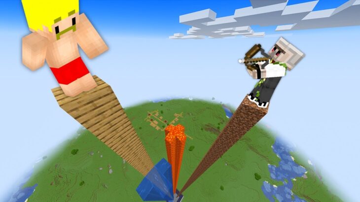 【マイクラ】なんでもあり！最高高度に到達せよ！