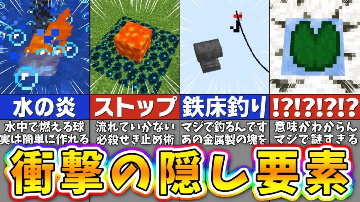 【マイクラ】あまりにも衝撃的すぎるバグ裏技＆小ネタ１２選【まいくら・マインクラフト】