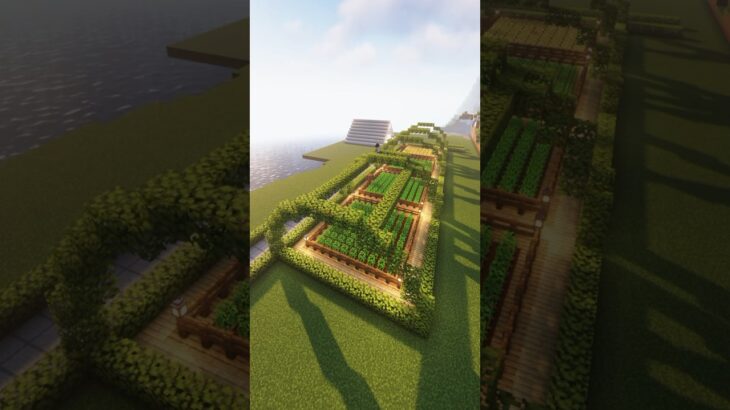 簡単で可愛い農場 #vtuber #vtuber準備中 #マインクラフト #minecraft #minecraftbuilding # #マイクラ #マイクラ建築 #shorts #farm