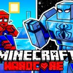 I Survived 100 DAYS as ICE SPIDERMAN in HARDCORE Minecraft!