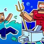 I Survived 100 DAYS on an OCEAN WORLD in HARDCORE Minecraft!