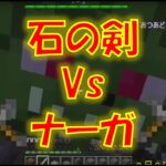 【黄昏の森MOD】　石剣でナーガを倒す方法　minecraft