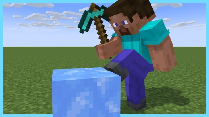 【マイクラ】氷製造機を作って氷を集める【マインクラフト】【Minecraft】