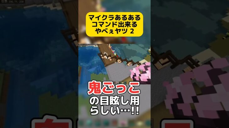 【マイクラ】コマンド出来るやべぇヤツのヤツ【Minecraft/マインクラフト/まいんくらふと】