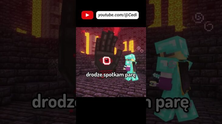 Potwór w Netherze REALISTYCZNY MINECRAFT #shorts