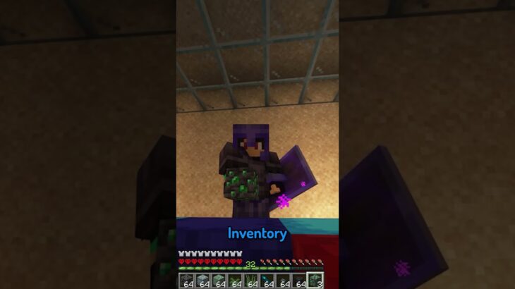 THIS INVENTORY LOOKS CHEATED, BUT IT ISN’T! #minecraft #shorts