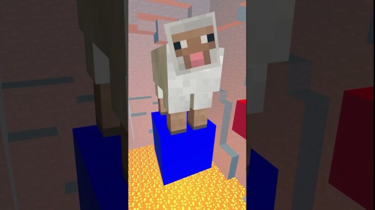 助ける？助けない？動物救出大作戦！🐺🐑【マイクラ / マインクラフト】#shorts