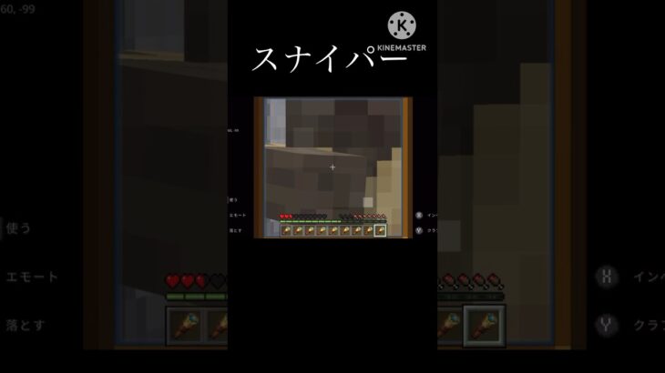 スナイパーでハスク軍団と戦ってみた #マインクラフト #マイクラ #統合版 #コマンド紹介