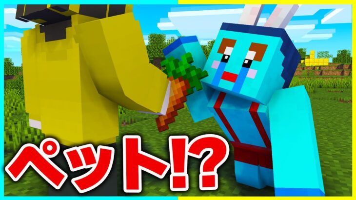 ウザすぎる弟をペットにして生活してみた結果ww【まいくら・マインクラフト】