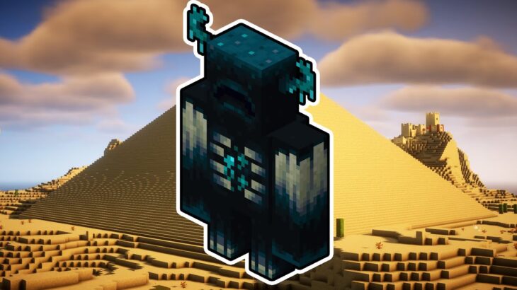砂漠ワールドでウォーデンを脳筋で倒す放送【マインクラフト1.20】