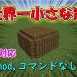 【マイクラ】世界一小さな家の作り方！ミニチュアハウスの作り方！【マインクラフト裏技・小技・小ネタ】1.20＋対応！mod,コマンドなし