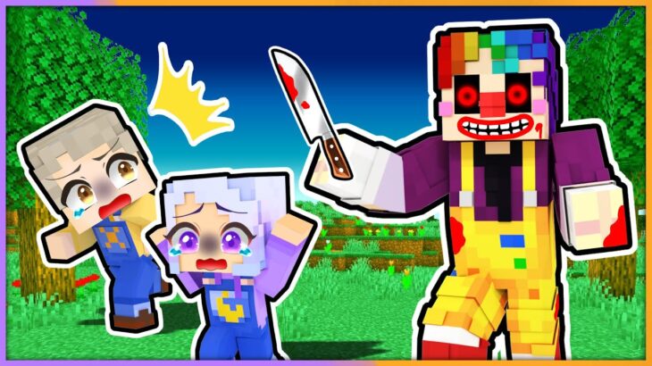 殺人ピエロが現れてトモダチを襲う！？友達と生きのびろ！【 マイクラ / まいくら / Minecraft 】【 ぱちしえ🌞🌙 】