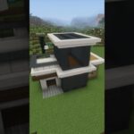 Minecraft Modern House / マイクラで家を建築してみた！#shorts