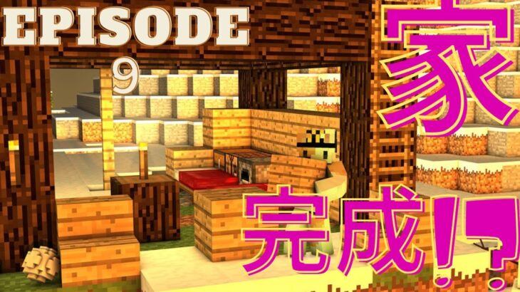 【Minecraft】マインクラフトで夢の家づくり！　第8話