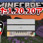 マイクラ統合版のアップデートは消滅しました [Preview 1.20.30.22]