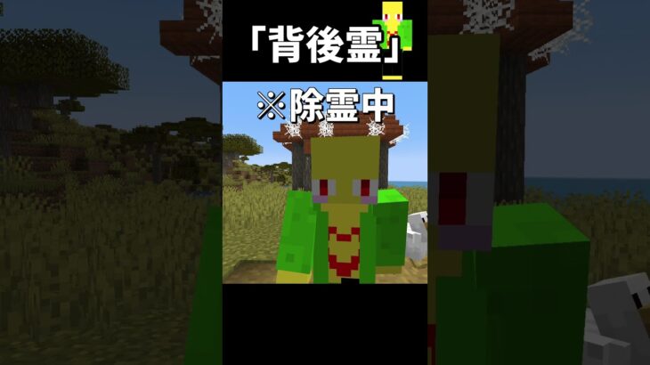 取り憑かれてる奴【マイクラ】＃Shorts