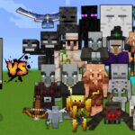 Speakerman vs All Minecraft Mobs
