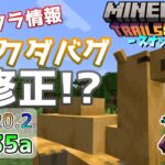 【マイクラ情報】Ver1.20.2 ラクダさんの改善!! Java版マインクラフト・スナップショット 23w35a 今後のアップデート情報