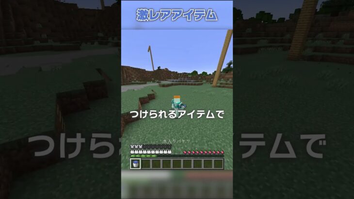 入手が一番難しい最新激レアアイテム？！！【マイクラ豆知識 解説 裏技】