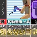 【マイクラ】誰も知らない裏技コマンド３選 #裏技 #コマンド