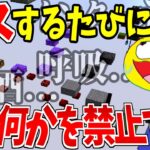 【過酷】一回ミスするごとに1日”何か”を禁止するアスレチックをしたら精神崩壊した!!!…-マインクラフト【Minecraft 】